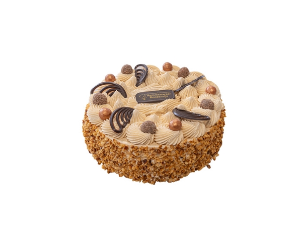 Hazel creme schuim taart rond&nbsp;6 personen